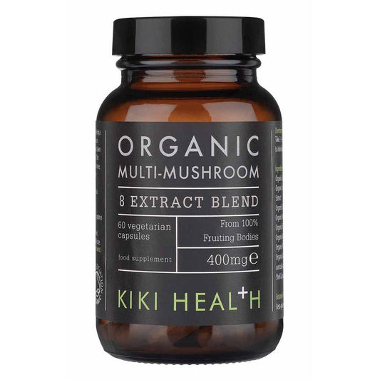 Multi-Mushroom Blend Organic, 400mg - 60 vcaps - Vitax.ro