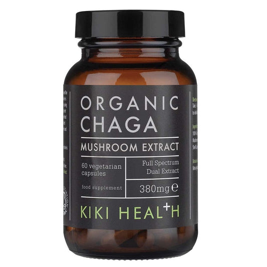 Chaga Extract Organic, 380mg - 60 vcaps - Vitax.ro