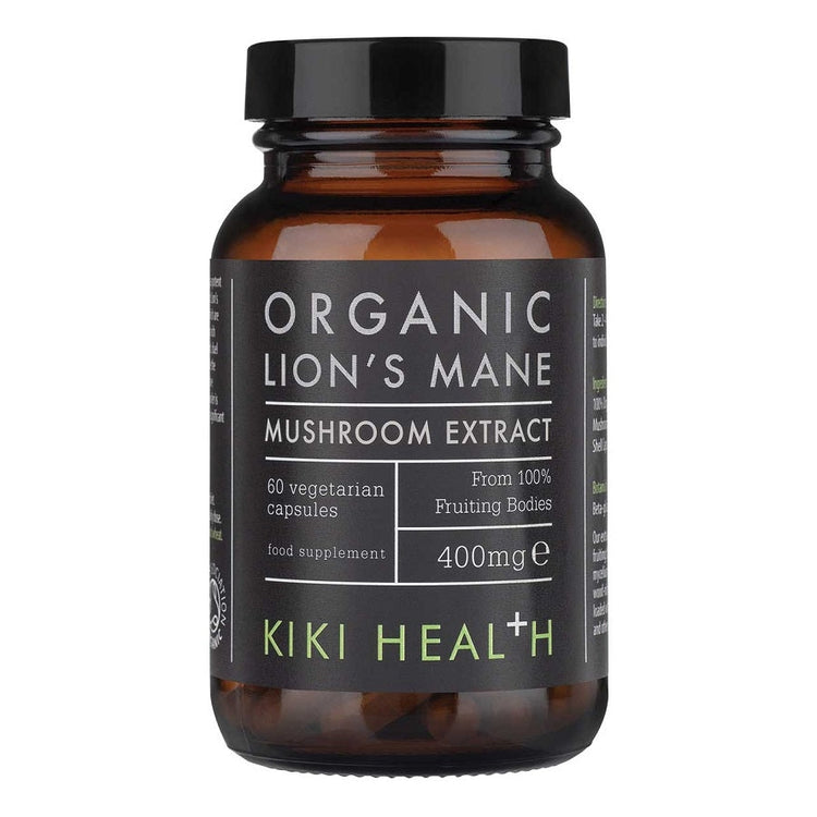 Lion's Mane's Extract Organic, 400mg - 60 vcaps - Vitax.ro