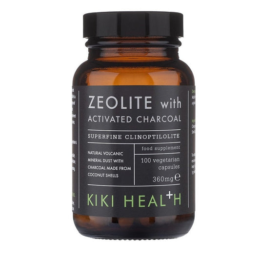 Zeolite With Activated Charcoal, 360mg - 100 vcaps - Vitax.ro