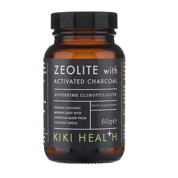 Zeolite With Activated Charcoal Powder - 60g - Vitax.ro