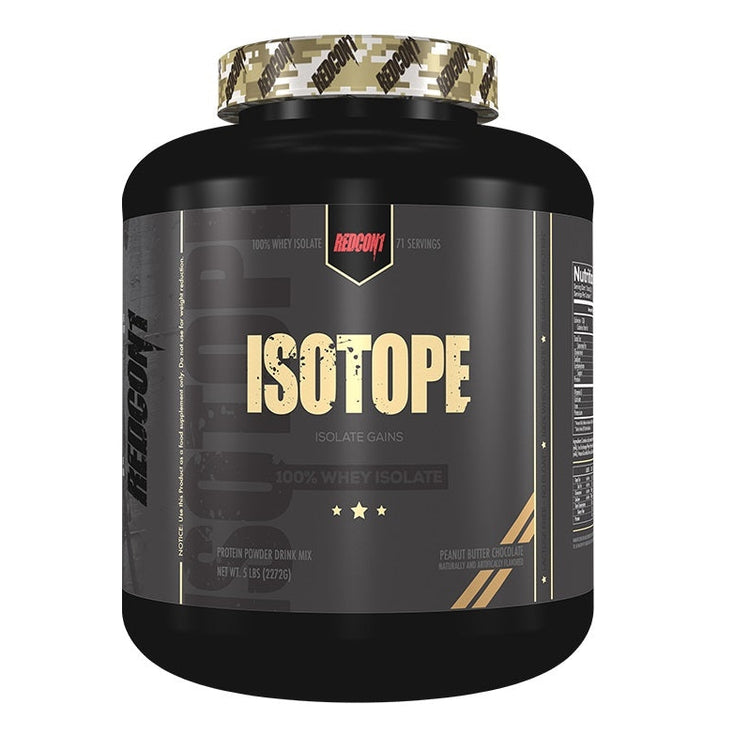 Isotope - 100% Whey Isolate, Peanut Butter Chocolate - 2428g - Vitax.ro