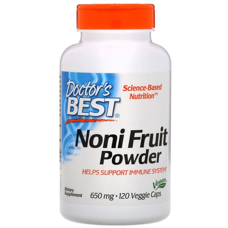 Noni Fruit Powder, 650mg - 120 vcaps - Vitax.ro