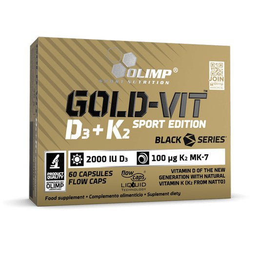 Gold Vit D3 + K2 Sport Edition - 60 caps - Vitax.ro
