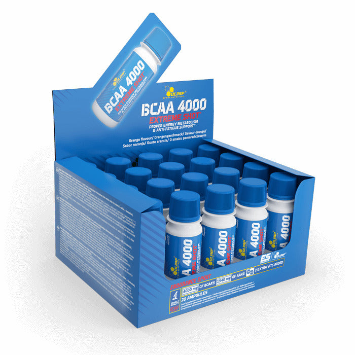 BCAA 4000 Extreme Shot, Orange - 20 x 60 ml. - Vitax.ro