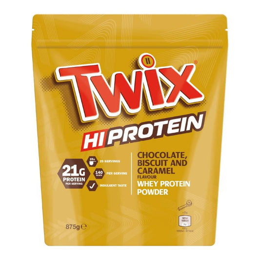 Twix Hi Protein Whey, Chocolate Biscuit & Caramel - 875g - Vitax.ro