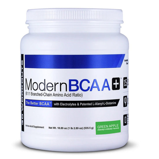 Modern BCAA+, Green Apple - 535g - Vitax.ro