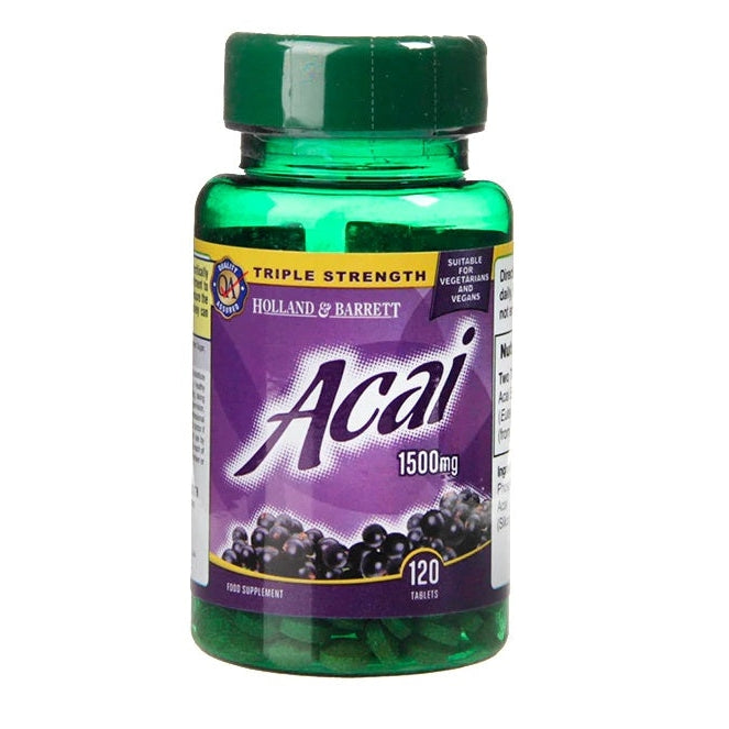 Acai, 1500mg - 120 tablets - Vitax.ro