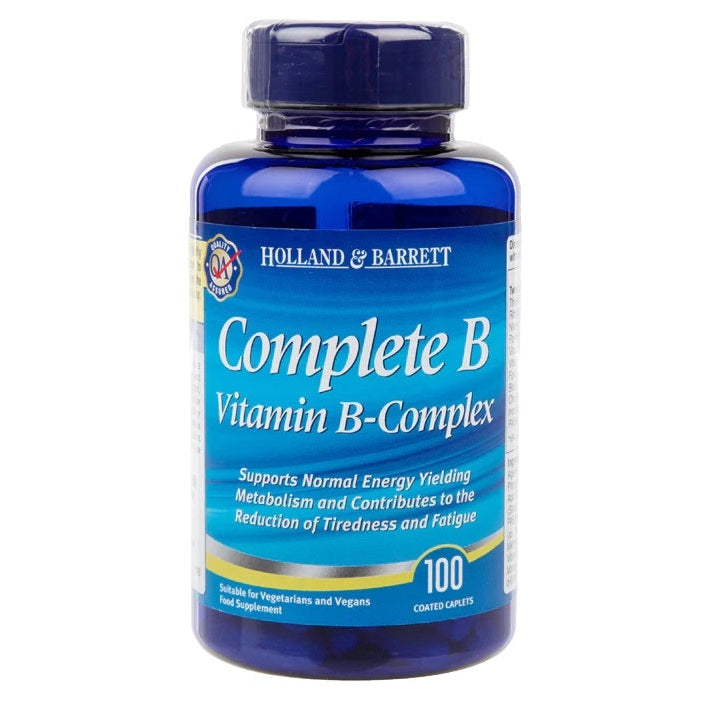 Complete B Vitamin B-Complex - 100 tablets (EAN 5017174012505) - Vitax.ro