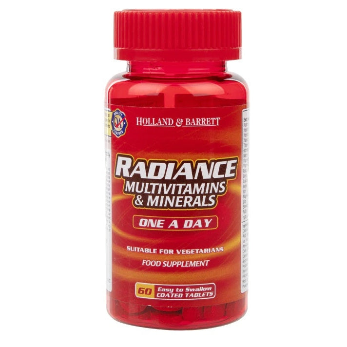 Radiance Multivitamins & Minerals One a Day - 60 tabs (EAN 5017174023105) - Vitax.ro