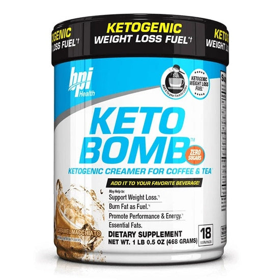 Keto Bomb, Caramel Macchiato - 468g - Vitax.ro