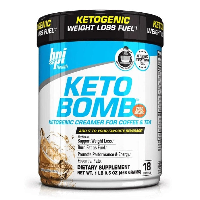 Keto Bomb, Caramel Macchiato - 468g - Vitax.ro