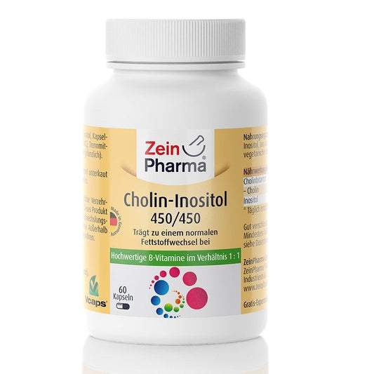 Choline-Inositol 450/450mg - 60 caps - Vitax.ro
