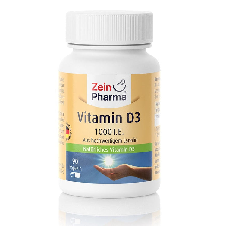 Vitamin D3, 1000 IU - 90 caps - Vitax.ro