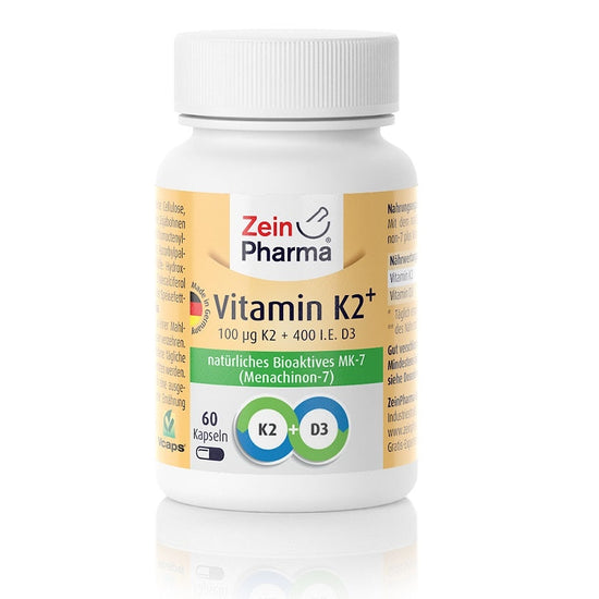 Vitamin K2+ Menachinon-7, 100mcg - 60 caps - Vitax.ro