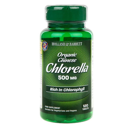 Chinese Chlorella, 500mg - 120 tablets - Vitax.ro