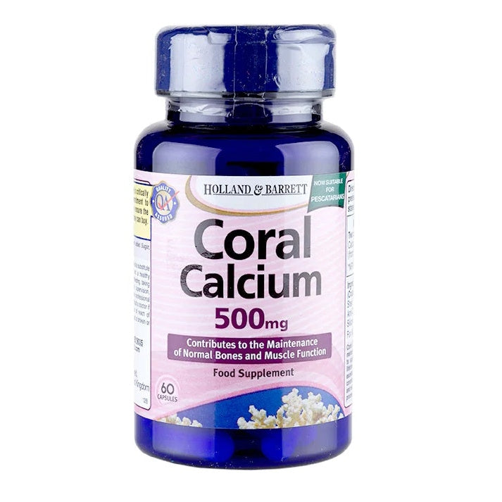 Coral Calcium, 500mg - 60 caps - Vitax.ro