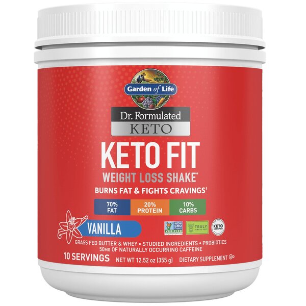 Dr. Formulated Keto Fit, Vanilla - 355g - Vitax.ro
