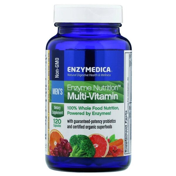 Enzyme Nutrition Multi-Vitamin - Men's - 120 caps - Vitax.ro