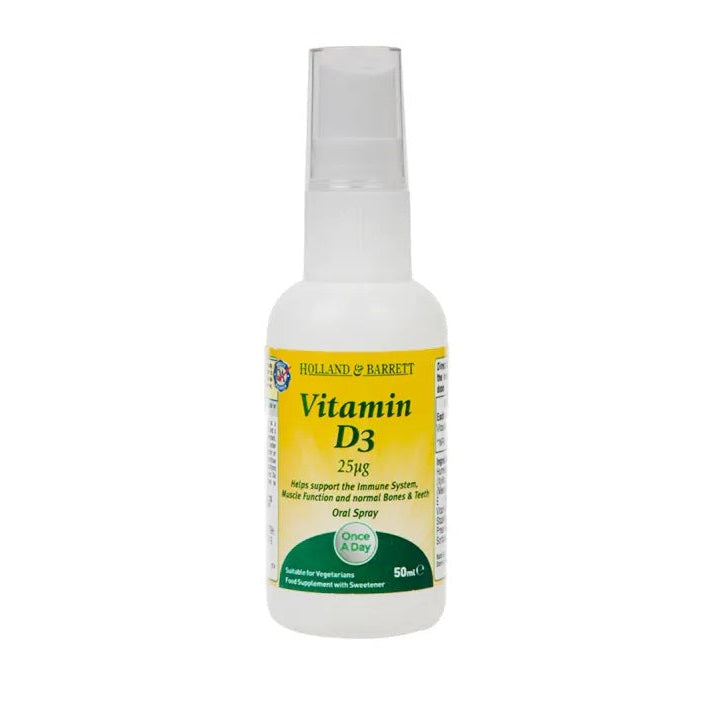 Vitamin D3 Spray, 25mcg - 50 ml. - Vitax.ro