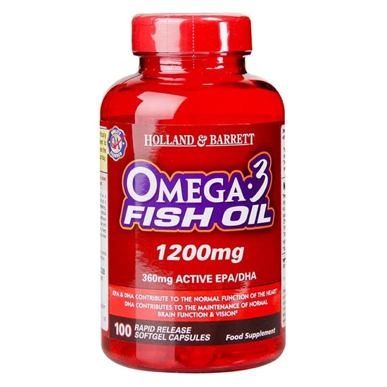 Omega 3 Fish Oil, 1200mg - 100 softgels - Vitax.ro