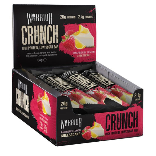 Crunch Bar, Raspberry Lemon Cheesecake - 12 bars - Vitax.ro