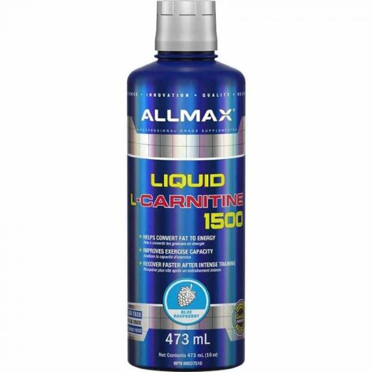 Liquid L-Carnitine 1500, Blue Raspberry - 473 ml. - Vitax.ro