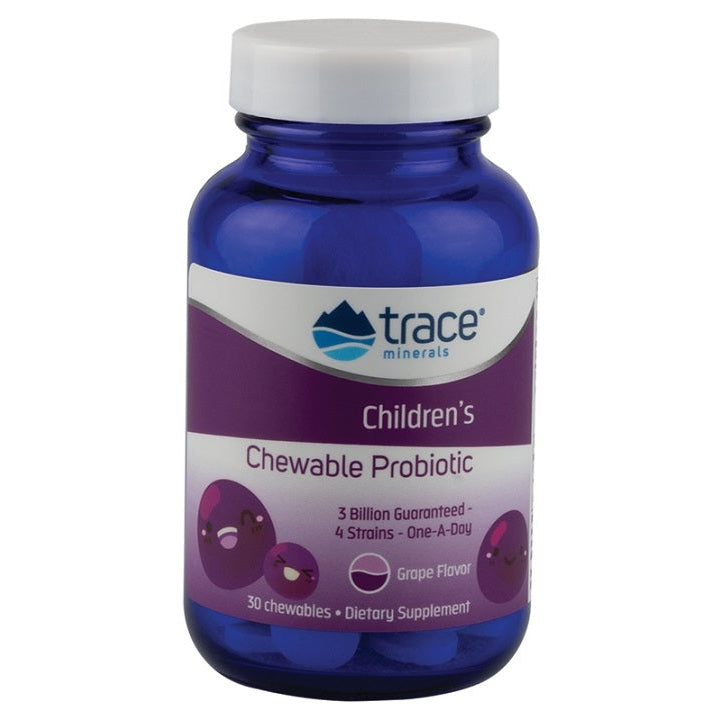 Children's Chewable Probiotic, Grape - 30 chewables - Vitax.ro