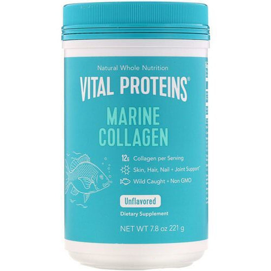 Marine Collagen, Unflavoured - 221g - Vitax.ro