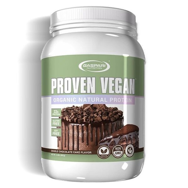 Proven Vegan, Double Chocolate Cake - 907g - Vitax.ro