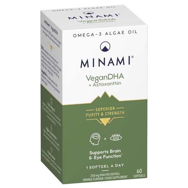 VeganDHA + Astaxanthin - 60 softgels - Vitax.ro