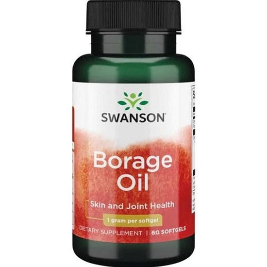 Borage Oil, 1000mg - 60 softgels - Vitax.ro