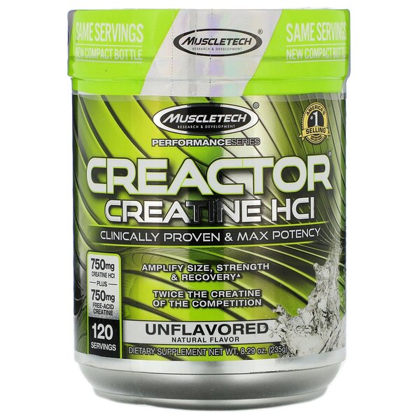Creactor, Unflavoured - 235g - Vitax.ro