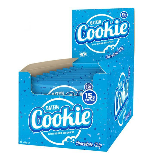 Oatein Cookie, Chocolate Chip - 12 cookies - Vitax.ro