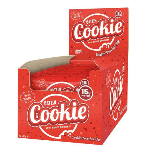 Oatein Cookie, Double Chocolate Chip - 12 cookies - Vitax.ro