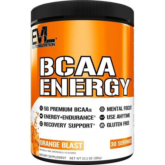 BCAA Energy, Orange - 285g - Vitax.ro