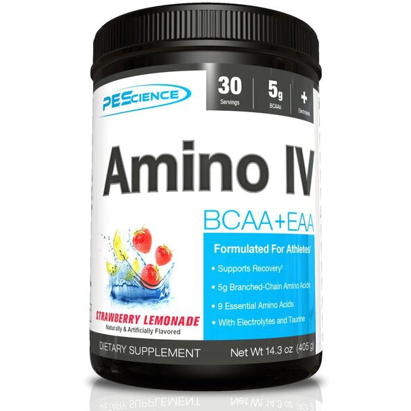 Amino IV, Strawberry Lemonade - 405g - Vitax.ro