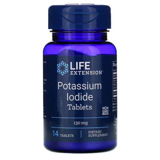 Potassium Iodide Tablets, 130mg - 14 tabs - Vitax.ro