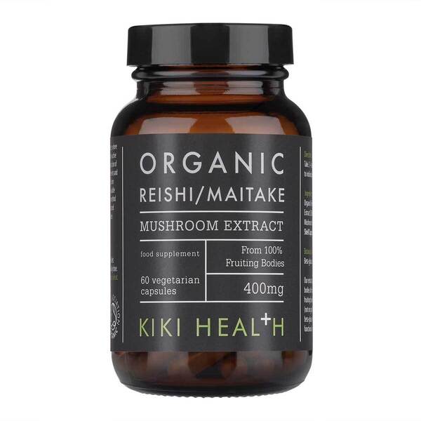 Reishi & Maitake Mushroom Extract Organic - 60 vcaps - Vitax.ro