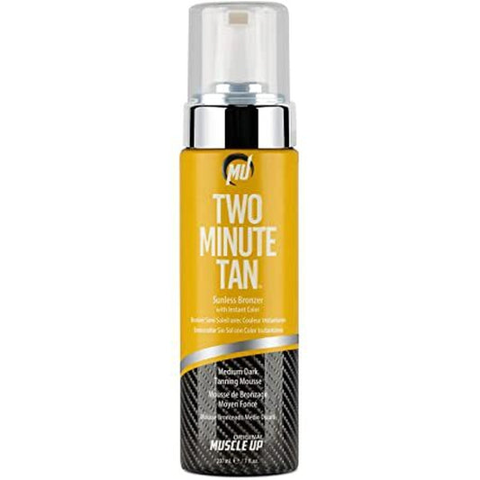 Two Minute Tan, Sunless Bronzer Instant Glow Dark Tanning Gel - 237 ml. - Vitax.ro