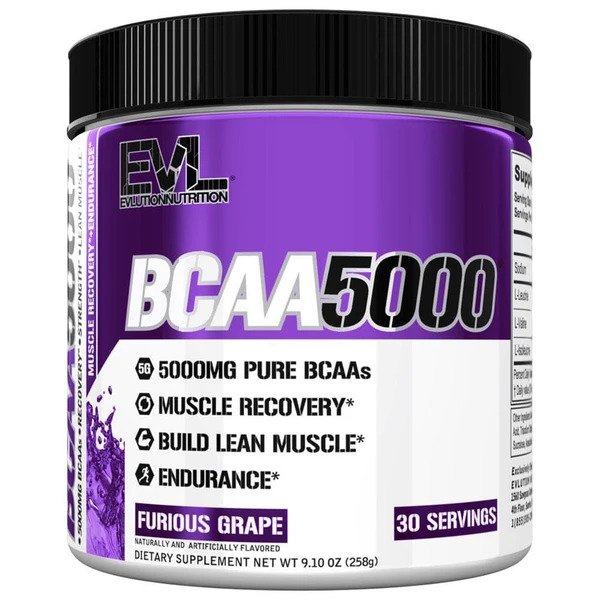 BCAA 5000, Furious Grape - 258g - Vitax.ro