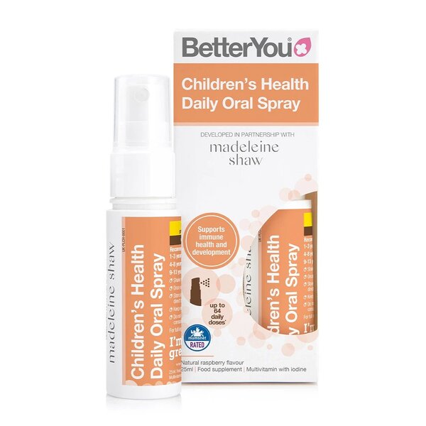 Children's Health Daily Oral Spray, Natural Raspberry - 25 ml. - Vitax.ro
