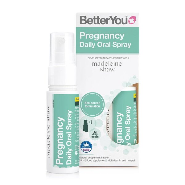 Pregnancy Daily Oral Spray, Natural Peppermint - 25 ml. - Vitax.ro