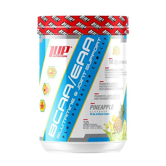 His BCAA/EAA Glutamine & Joint Support Plus Hydration Complex, Pineapple - 450g - Vitax.ro