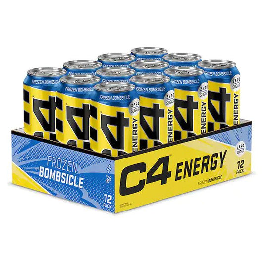 C4 Explosive Energy Drink, Frozen Bombsicle - 12 x 500 ml. - Vitax.ro