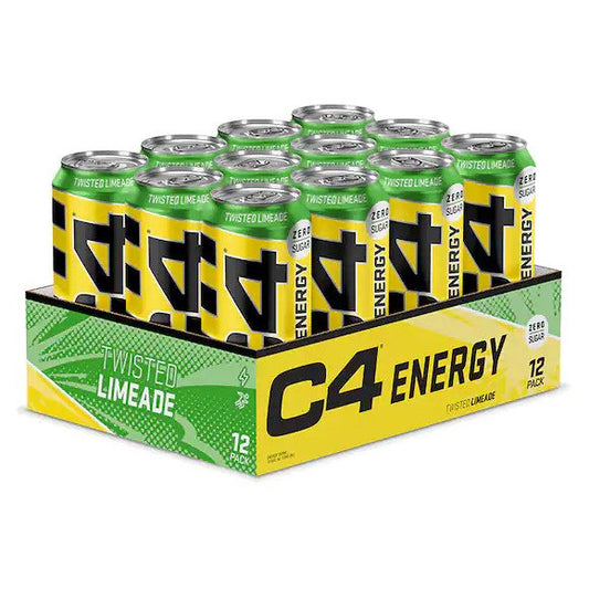 C4 Explosive Energy Drink, Twisted Limeade - 12 x 500 ml. - Vitax.ro