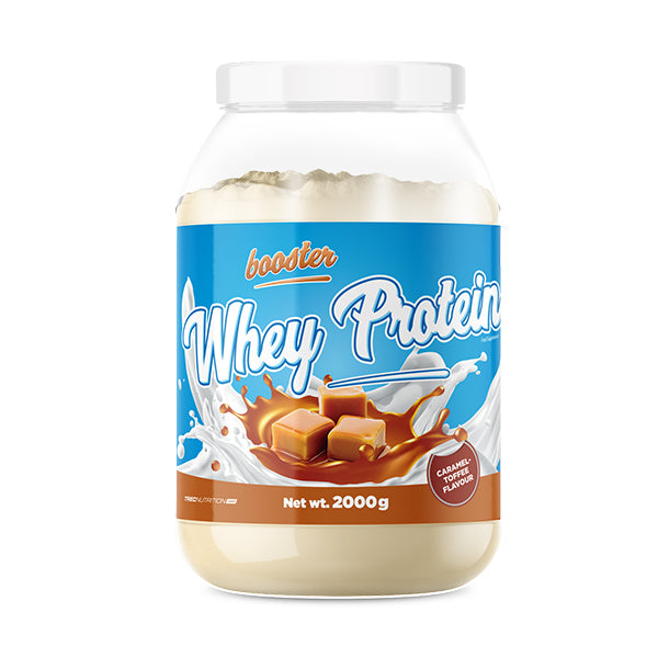 Booster Whey Protein, Caramel Toffee - 2000g - Vitax.ro