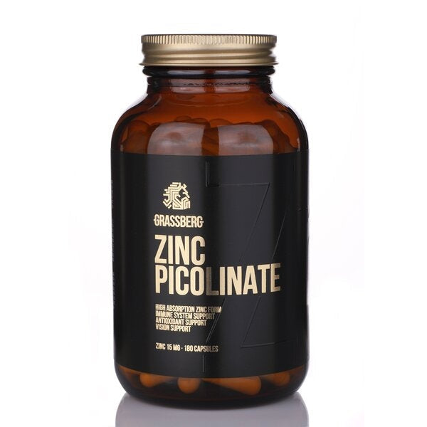 Zinc Picolinate, 15mg - 180 caps - Vitax.ro