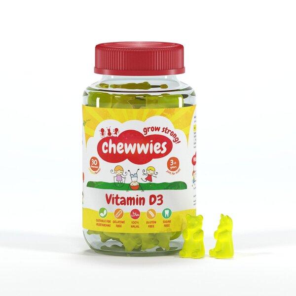 Vitamin D3, Lemon - 30 chewwies - Vitax.ro