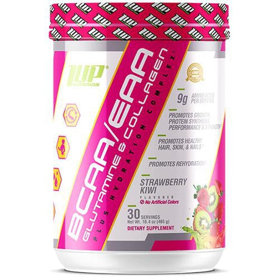 Her BCAA/EAA Glutamine & Collagen Plus Hydration Complex, Strawberry Kiwi - 465g - Vitax.ro